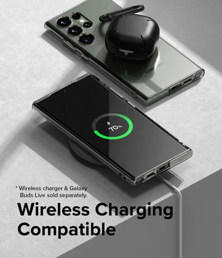 Ringke Air Samsung S23 Ultra Hoesje Flexibel TPU Transparant afbeelding 9