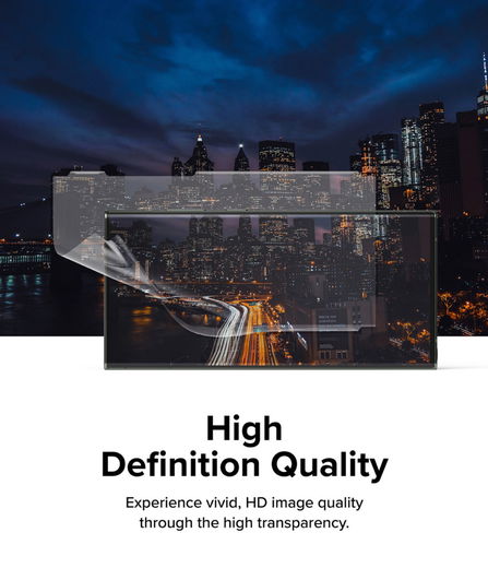 Ringke Dual Easy Film Samsung Galaxy S23 Ultra Screen Protector 2-Pack afbeelding 7