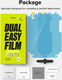 Ringke Dual Easy Film Samsung Galaxy S23 Ultra Screen Protector 2-Pack afbeelding 12