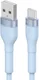 Ringke Pastel 2.4A USB 2.0 naar USB-C Snellaad Kabel 12W 2 Meter Blauw afbeelding 1