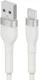 Ringke Pastel 2.4A USB 2.0 naar USB-C Snellaad Kabel 12W 2 Meter Wit afbeelding 1