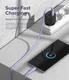 Ringke Pastel 3A USB-C Snellaad Kabel PD 3.0 en QC 3.0 60W 1.2M Zwart afbeelding 4