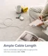 Ringke Pastel 3A USB-C Snellaad Kabel PD 3.0 en QC 3.0 60W 2M Paars afbeelding 5