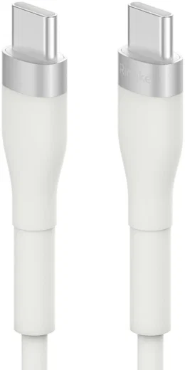 Ringke Pastel 3A USB-C Snellaad Kabel PD 3.0 en QC 3.0 60W 2M Wit afbeelding 1