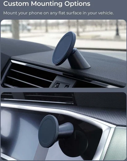 iOttie Velox Magnetische MagSafe Telefoonhouder Auto Dashboard Blauw afbeelding 7