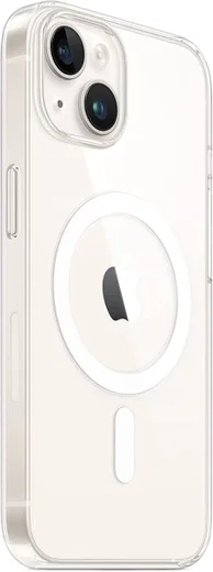 Origineel Apple iPhone 14 Hoesje MagSafe Clear Case Transparant afbeelding 2