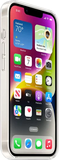 Origineel Apple iPhone 14 Hoesje MagSafe Clear Case Transparant afbeelding 3