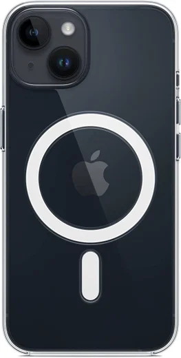 Origineel Apple iPhone 14 Hoesje MagSafe Clear Case Transparant afbeelding 5