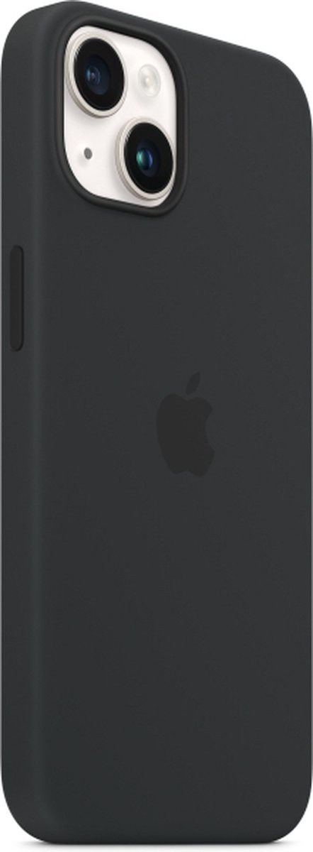 Origineel Apple iPhone 14 Plus Hoesje MagSafe Silicone Case Zwart afbeelding 3