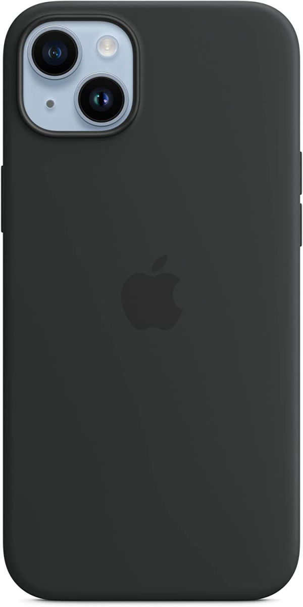 Origineel Apple iPhone 14 Plus Hoesje MagSafe Silicone Case Zwart afbeelding 5