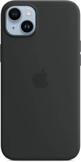 Origineel Apple iPhone 14 Plus Hoesje MagSafe Silicone Case Zwart afbeelding 5