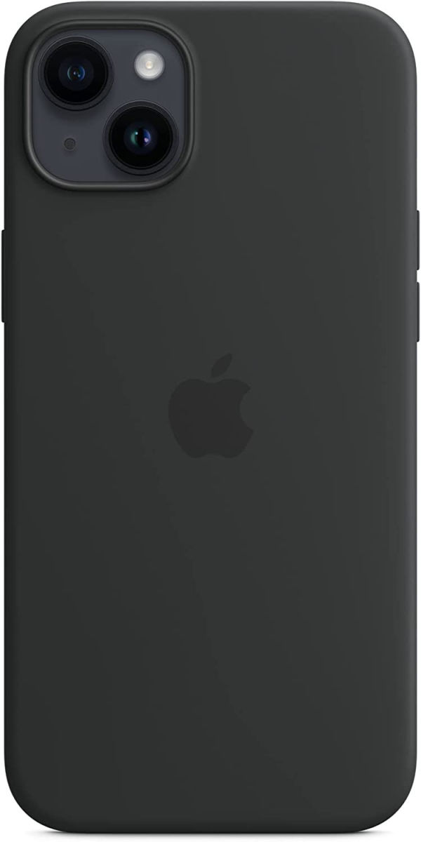 Origineel Apple iPhone 14 Plus Hoesje MagSafe Silicone Case Zwart afbeelding 7