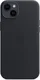 Origineel Apple iPhone 14 Plus Hoesje MagSafe Leather Case Zwart afbeelding 4