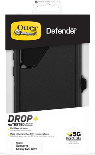 OtterBox Defender Samsung Galaxy S23 Ultra Hoesje Back Cover Zwart afbeelding 8