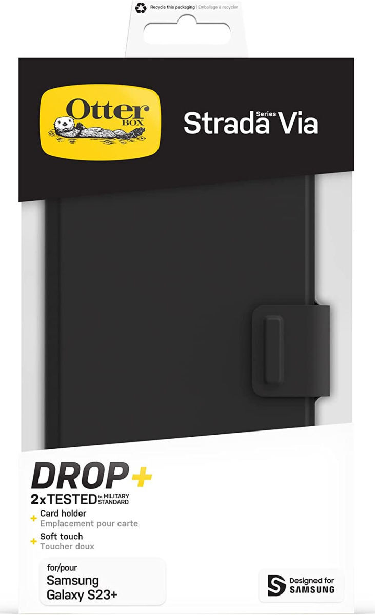 Otterbox Strada Via Series Samsung Galaxy S23 Plus Hoesje Zwart afbeelding 6