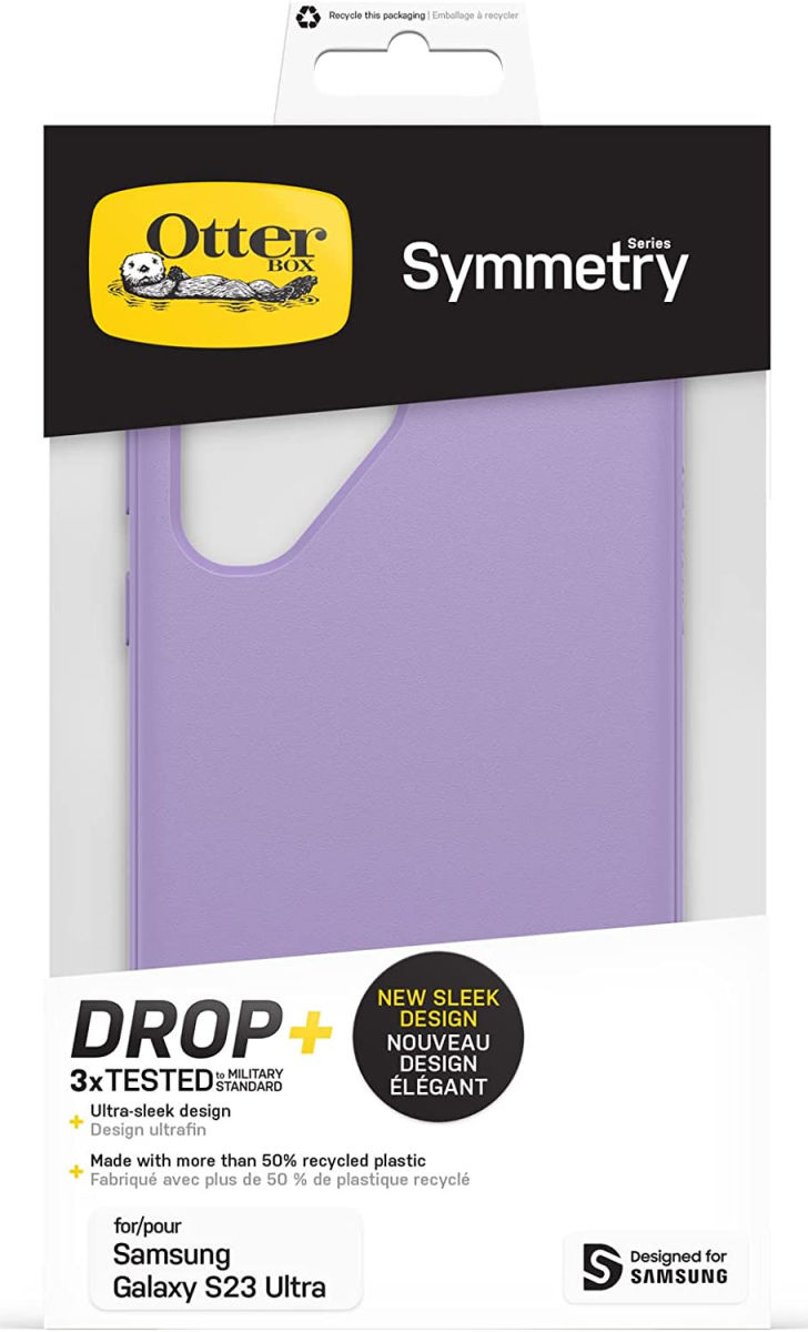OtterBox Symmetry Samsung Galaxy S23 Ultra Hoesje Paars afbeelding 5