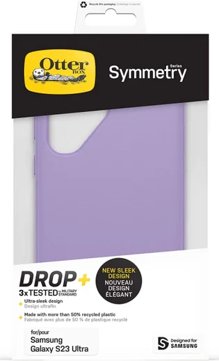 OtterBox Symmetry Samsung Galaxy S23 Ultra Hoesje Paars afbeelding 5