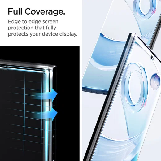Spigen Glas.tR Platinum Tray Samsung Galaxy S23 Ultra Screen Protector afbeelding 5