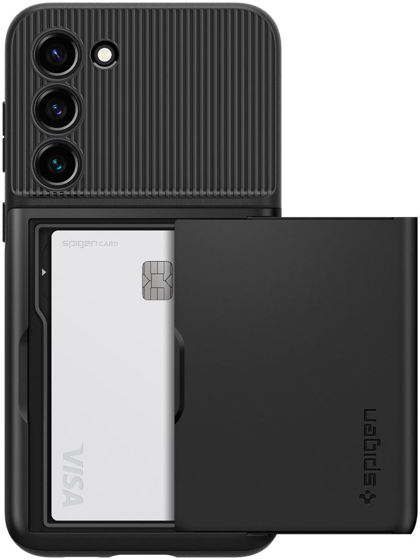 Spigen Slim Armor CS Samsung Galaxy S23 Plus Hoesje Back Cover Zwart afbeelding 2