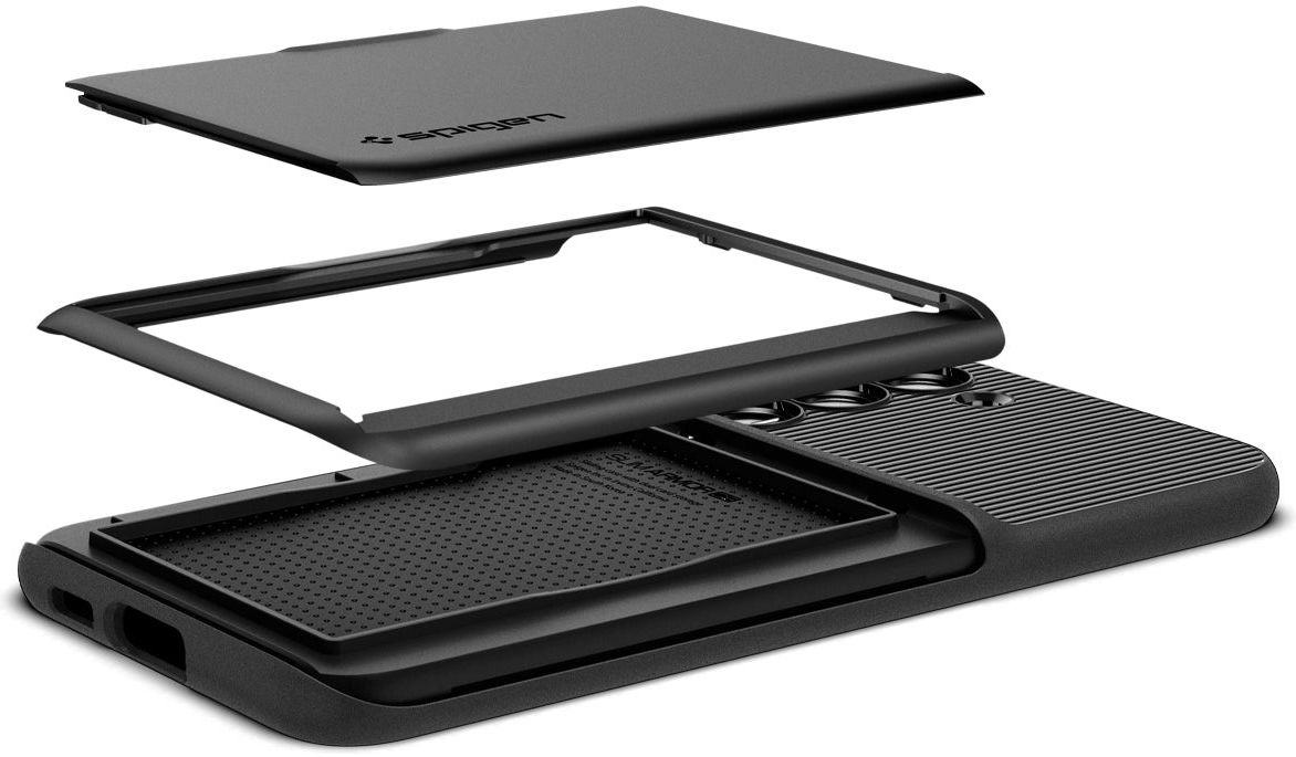 Spigen Slim Armor CS Samsung Galaxy S23 Plus Hoesje Back Cover Zwart afbeelding 4