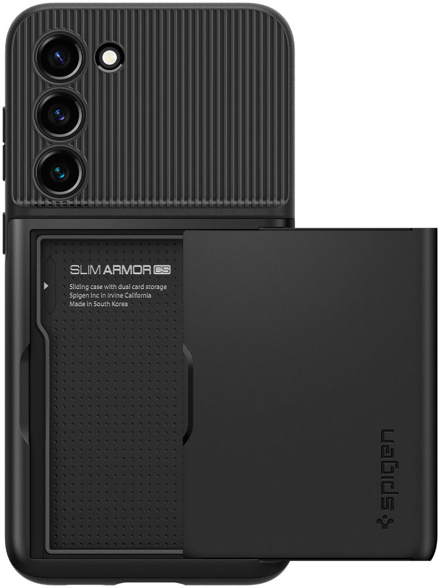 Spigen Slim Armor CS Samsung Galaxy S23 Plus Hoesje Back Cover Zwart afbeelding 6