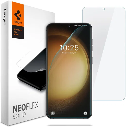 Spigen Neo Flex Solid Samsung Galaxy S23 Screen Protector (2-Pack) afbeelding 1