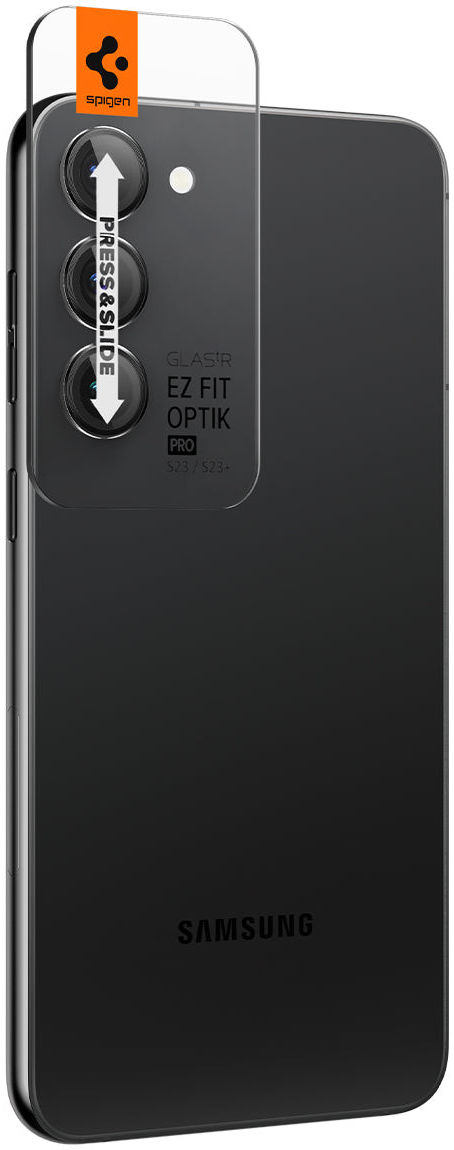 Spigen Optik Samsung Galaxy S23/S23 Plus Camera Lens Protector 2-Pack afbeelding 10