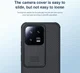 Nillkin CamShield Xiaomi 13 Hoesje met Camera Slider Back Cover Zwart afbeelding 6