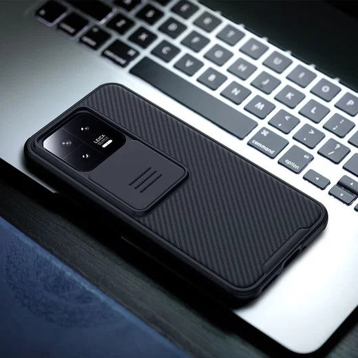 Nillkin CamShield Xiaomi 13 Hoesje met Camera Slider Back Cover Zwart afbeelding 13