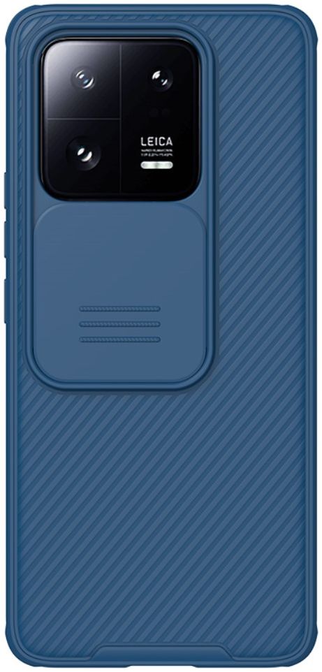 Nillkin CamShield Xiaomi 13 Pro Hoesje met Camera Slider Blauw afbeelding 1