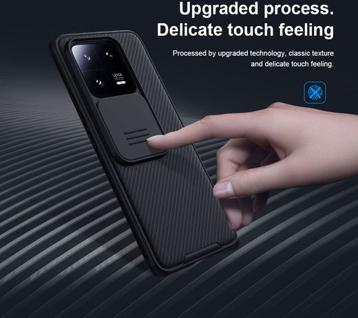 Nillkin CamShield Xiaomi 13 Pro Hoesje met Camera Slider Blauw afbeelding 8