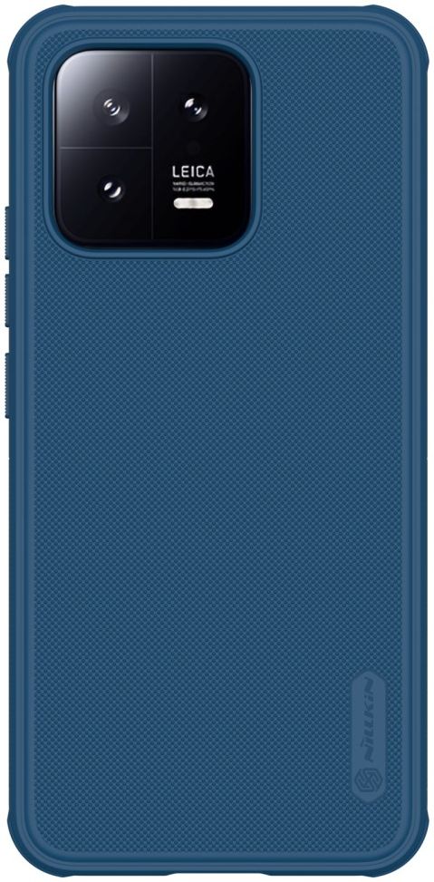 Nillkin Super Frosted Shield Xiaomi 13 Hoesje Back Cover Blauw afbeelding 1