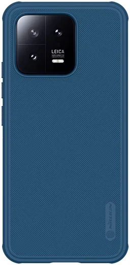 Nillkin Super Frosted Shield Xiaomi 13 Hoesje Back Cover Blauw afbeelding 1
