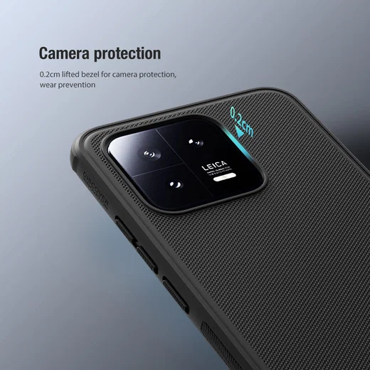 Nillkin Super Frosted Shield Xiaomi 13 Hoesje Back Cover Blauw afbeelding 4