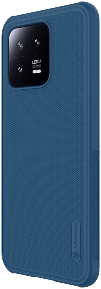 Nillkin Super Frosted Shield Xiaomi 13 Hoesje Back Cover Blauw afbeelding 2