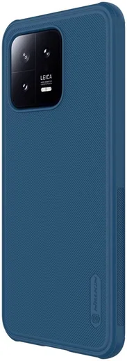 Nillkin Super Frosted Shield Xiaomi 13 Hoesje Back Cover Blauw afbeelding 2