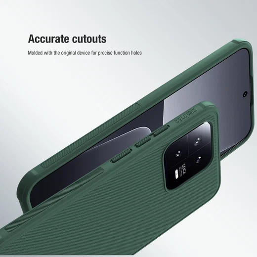 Nillkin Super Frosted Shield Xiaomi 13 Hoesje Back Cover Groen afbeelding 10