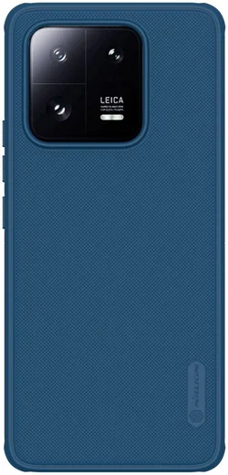 Nillkin Super Frosted Shield Xiaomi 13 Pro Hoesje Back Cover Blauw afbeelding 1