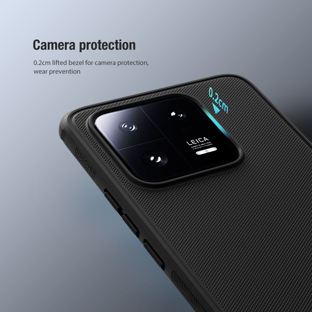 Nillkin Super Frosted Shield Xiaomi 13 Pro Hoesje Back Cover Groen afbeelding 3