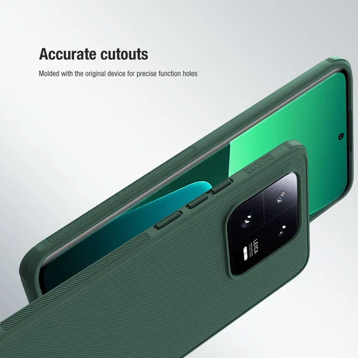 Nillkin Super Frosted Shield Xiaomi 13 Pro Hoesje Back Cover Groen afbeelding 9
