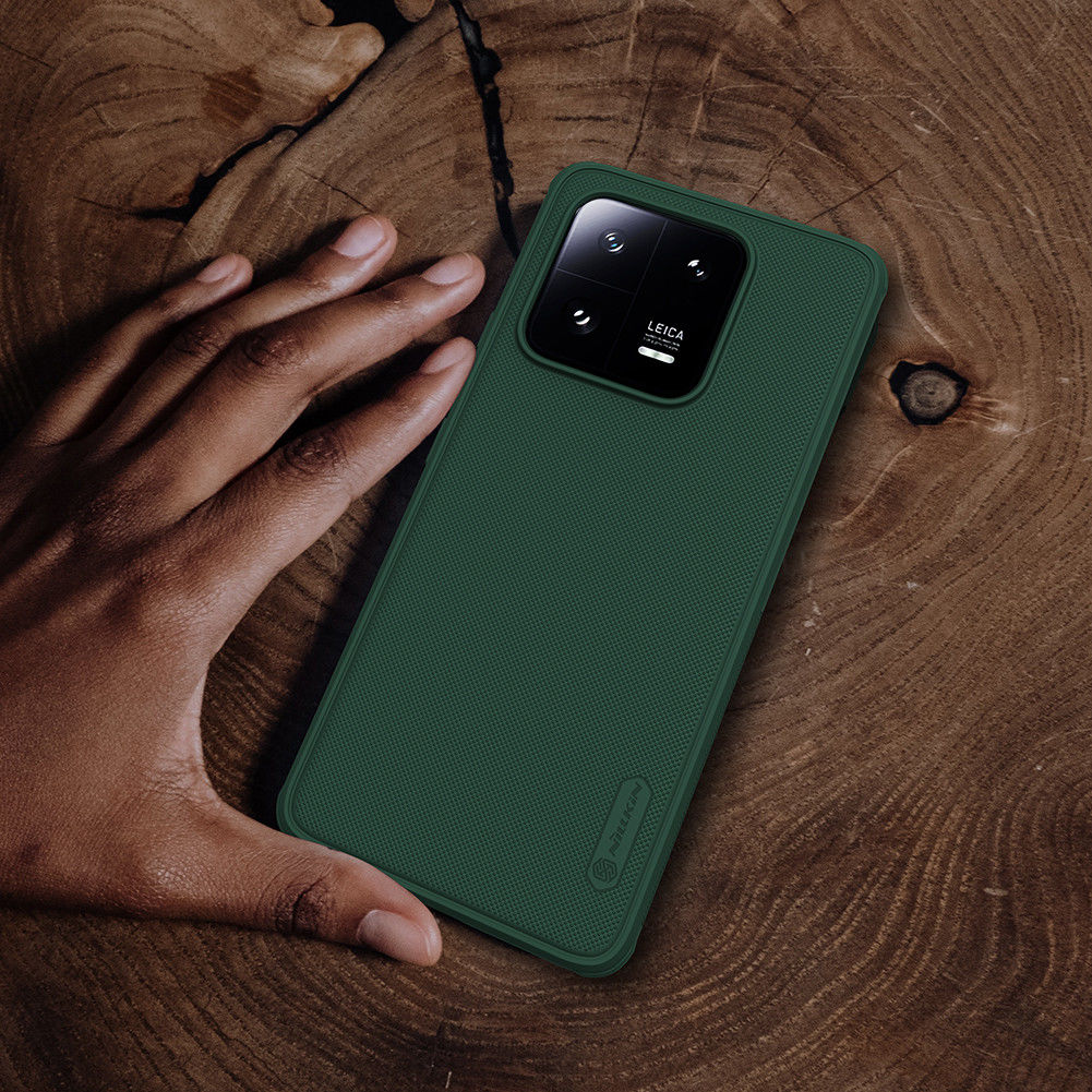 Nillkin Super Frosted Shield Xiaomi 13 Pro Hoesje Back Cover Groen afbeelding 10