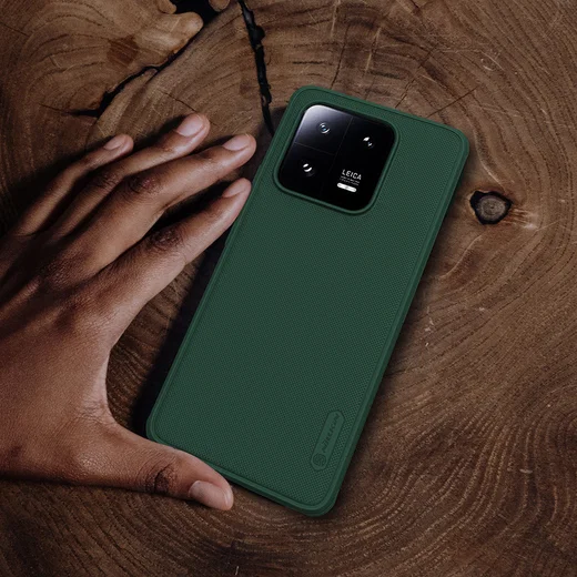 Nillkin Super Frosted Shield Xiaomi 13 Pro Hoesje Back Cover Groen afbeelding 10