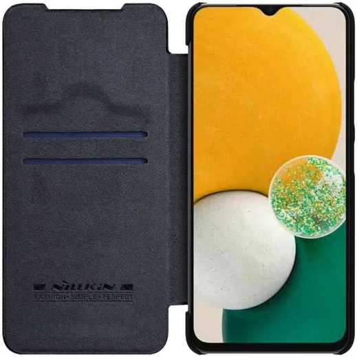 Nillkin Qin Samsung Galaxy A14 Hoesje Book Case Zwart afbeelding 1