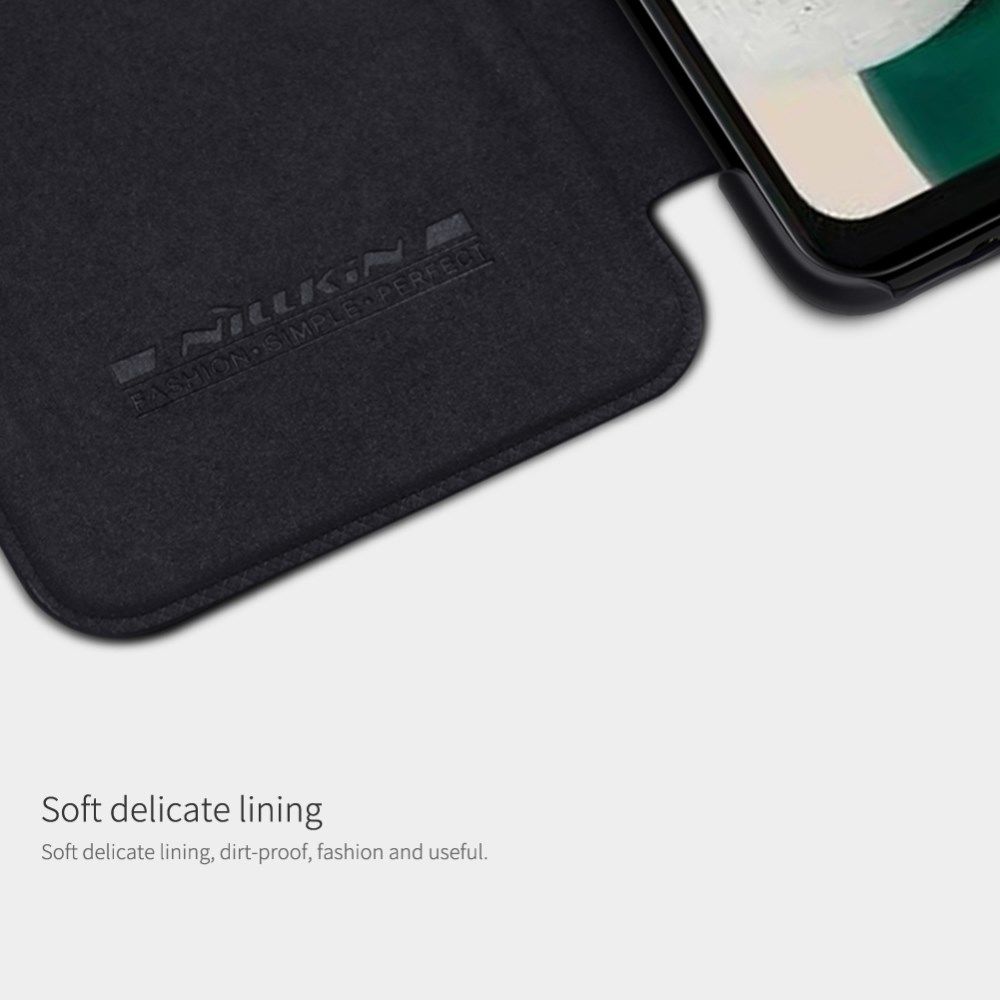 Nillkin Qin Samsung Galaxy A14 Hoesje Book Case Zwart afbeelding 5