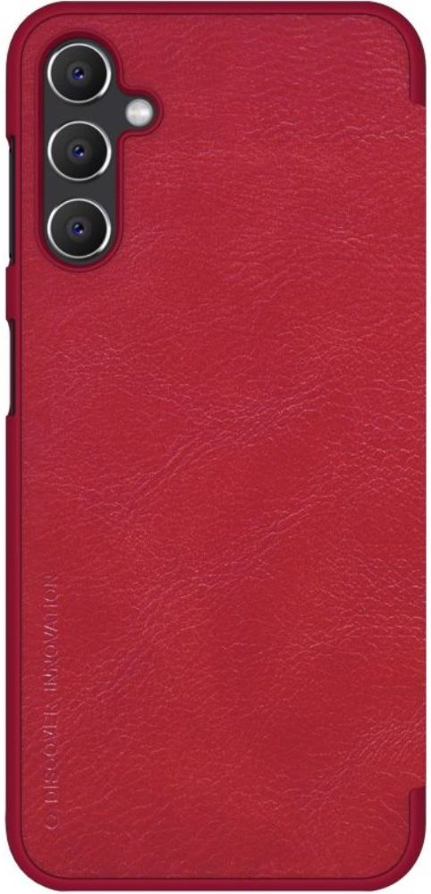Nillkin Qin Samsung Galaxy A14 Hoesje Book Case Rood afbeelding 8