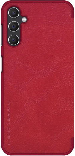 Nillkin Qin Samsung Galaxy A14 Hoesje Book Case Rood afbeelding 8