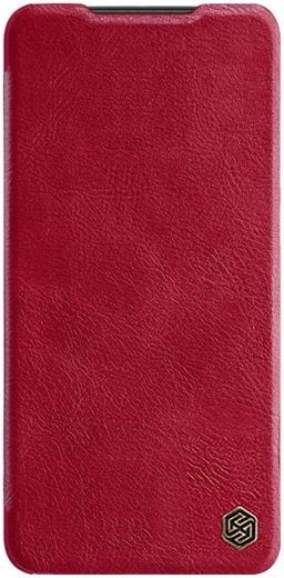 Nillkin Qin Samsung Galaxy A14 Hoesje Book Case Rood afbeelding 9