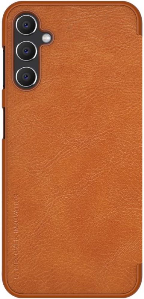 Nillkin Qin Samsung Galaxy A14 Hoesje Book Case Bruin afbeelding 8