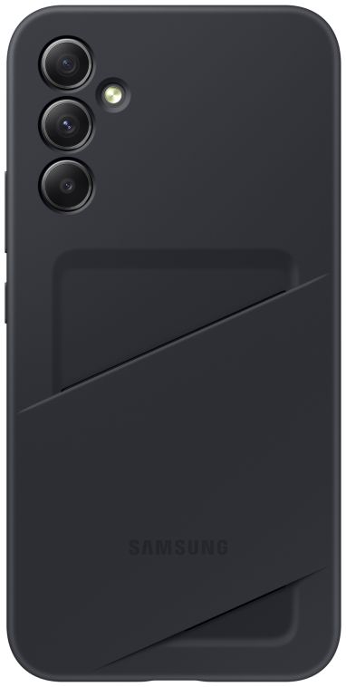 Origineel Samsung Galaxy A34 Hoesje Card Slot Cover Zwart afbeelding 1