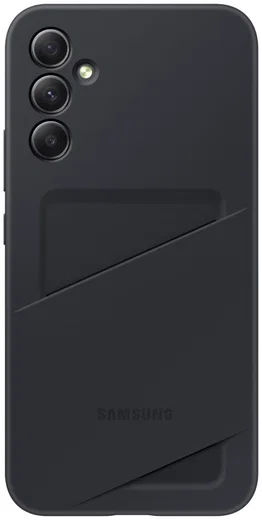 Origineel Samsung Galaxy A34 Hoesje Card Slot Cover Zwart afbeelding 1